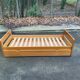 Vintage Scandinavian pine nesting benches from the 1970s.