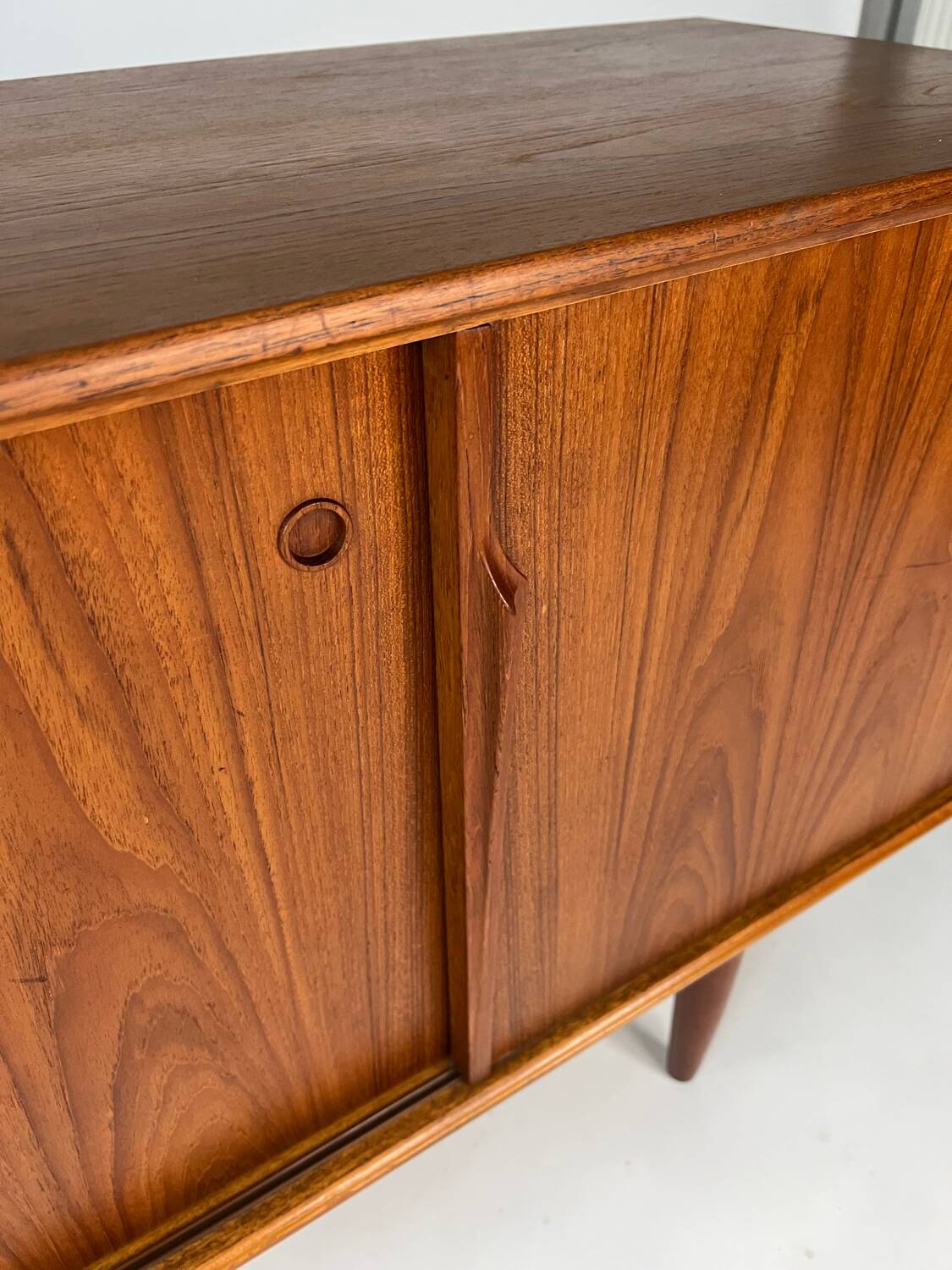 Buffet en teck Axel Christensen ACO design danois vintage des années 60