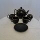 CERAMIC COFFEE OR TEA SERVICE 6 PIECES