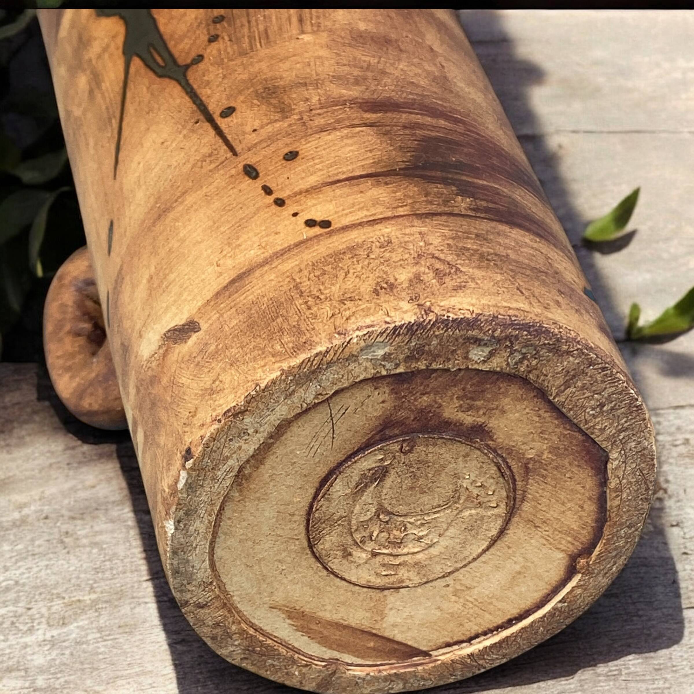 Large glazed stoneware vase, Vintage pottery of La Colombe, Vallauris, 1960s