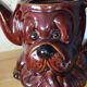 Vintage figurative teapot dog detective – English ceramic – 1960s