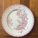Series of 9 old flat plates Iron Land