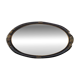 Miroir Ovale Art Déco A Glace Biseautée