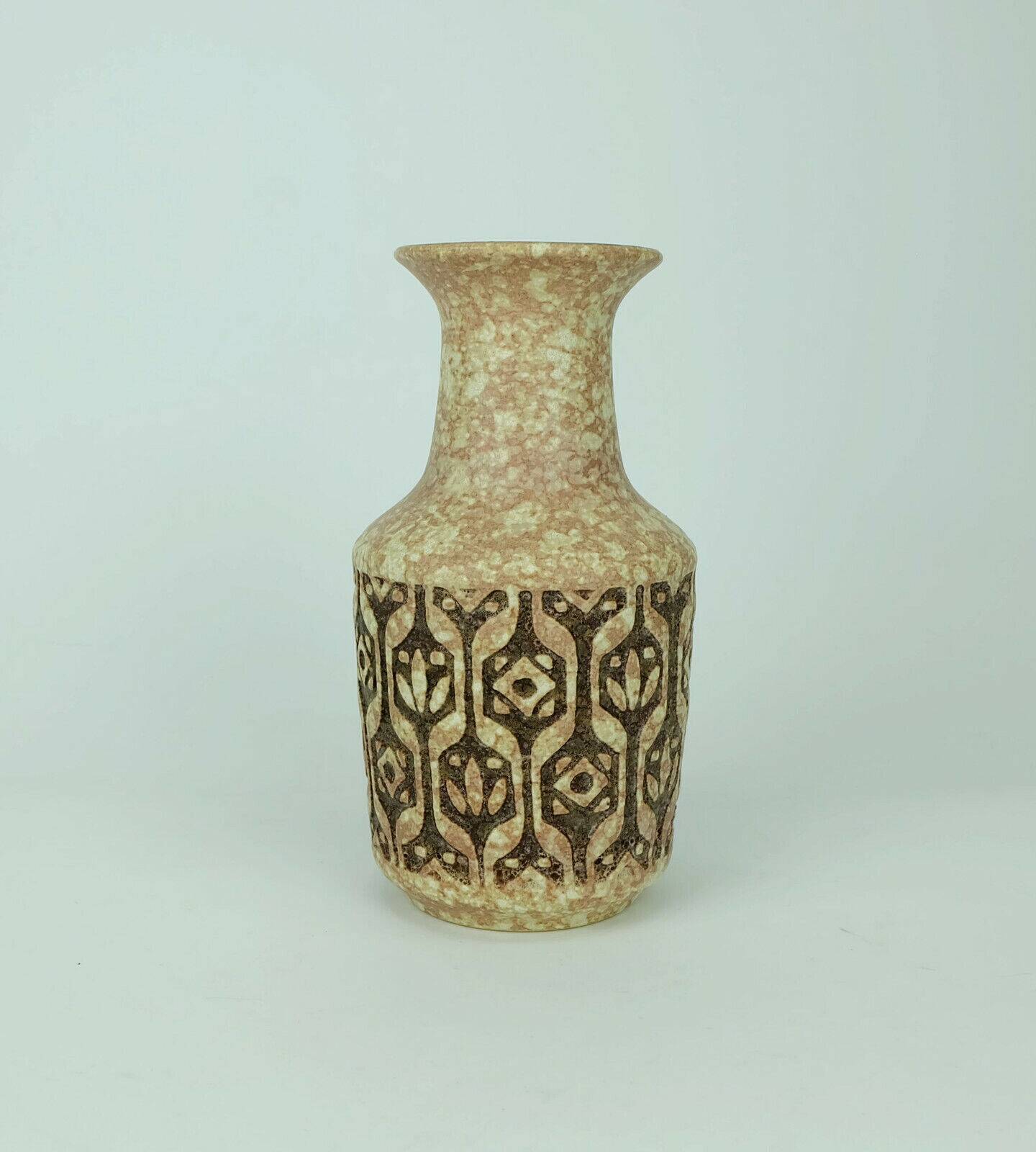 Vase 1960 u-keramik modèle 1193/20 décor abstrait