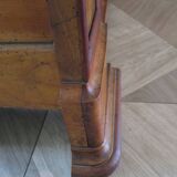 Antique trunk bench - Louis Philippe style - trunk seat - solid wood