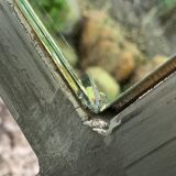 Double-sided workshop mirror on wheels 104x53 cm