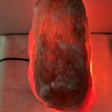Genuine Himalayan salt stone lamp from the 1970s
