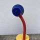 Tricolor metal desk lamp 1980