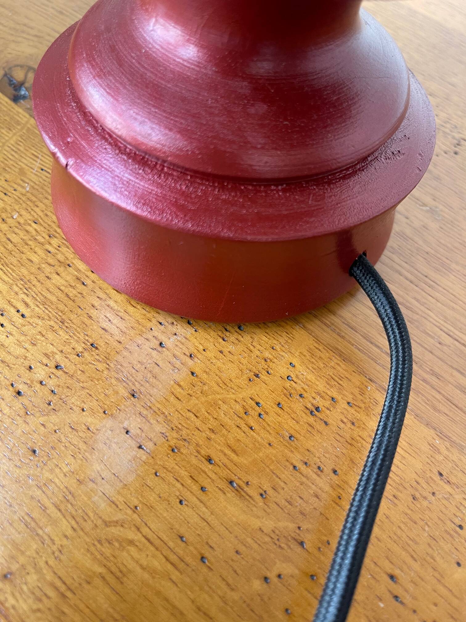 Vintage living room lamp