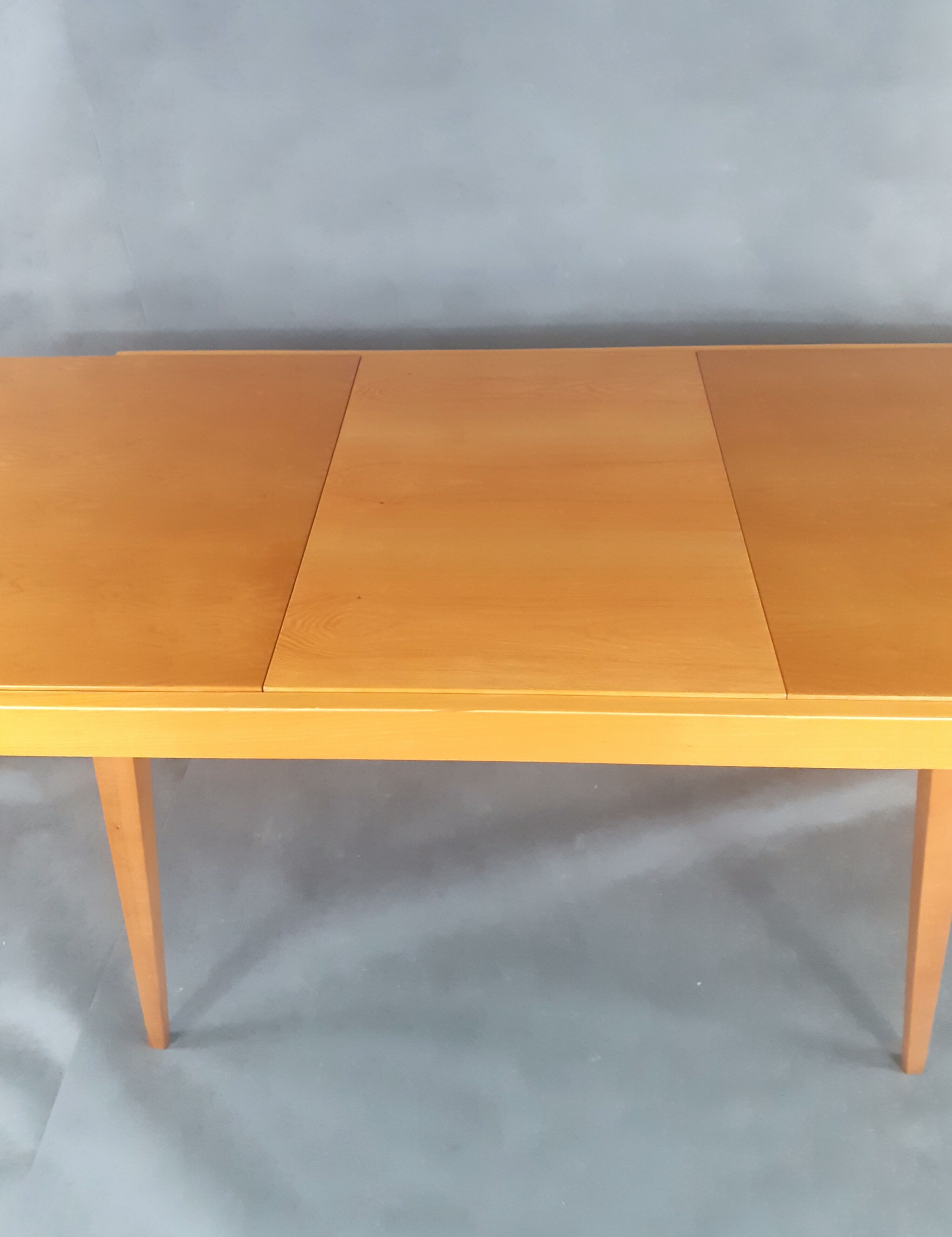 Extension Table in Ash František Jiràk by Tatra vintage Czech 1960s