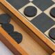 Old checkers game