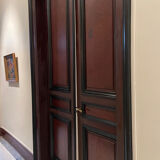 Double communication door