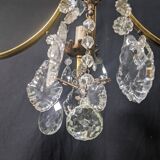Lustre pampilles style Louis XV