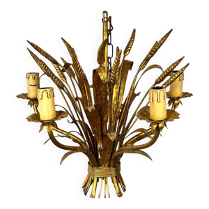 Lustre épi de blé attribué - maison jansen