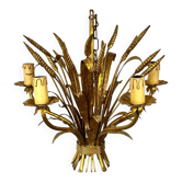 Wheat ear chandelier “Coco Chanel” Maison Jansen
