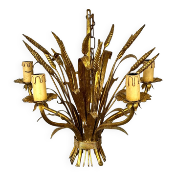 Wheat ear lustre attributed to Maison Jansen.