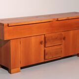 Torbecchia sideboard in walnut by Giovanni Michelucci for Poltronova, 1964