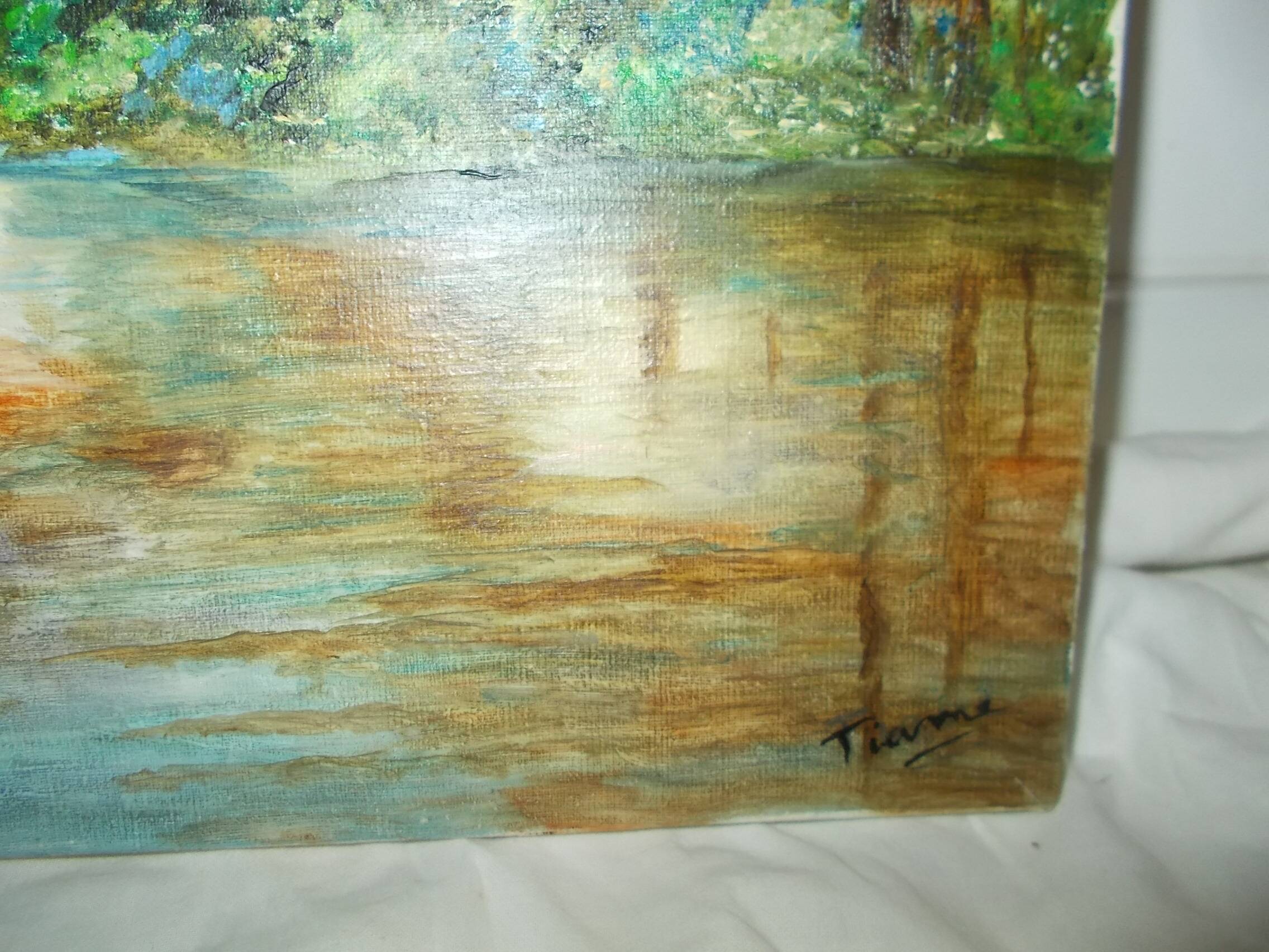 Oil painting on canvas