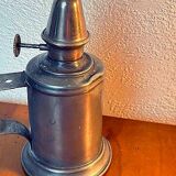 Lampe à essence Brulor en métal blanc