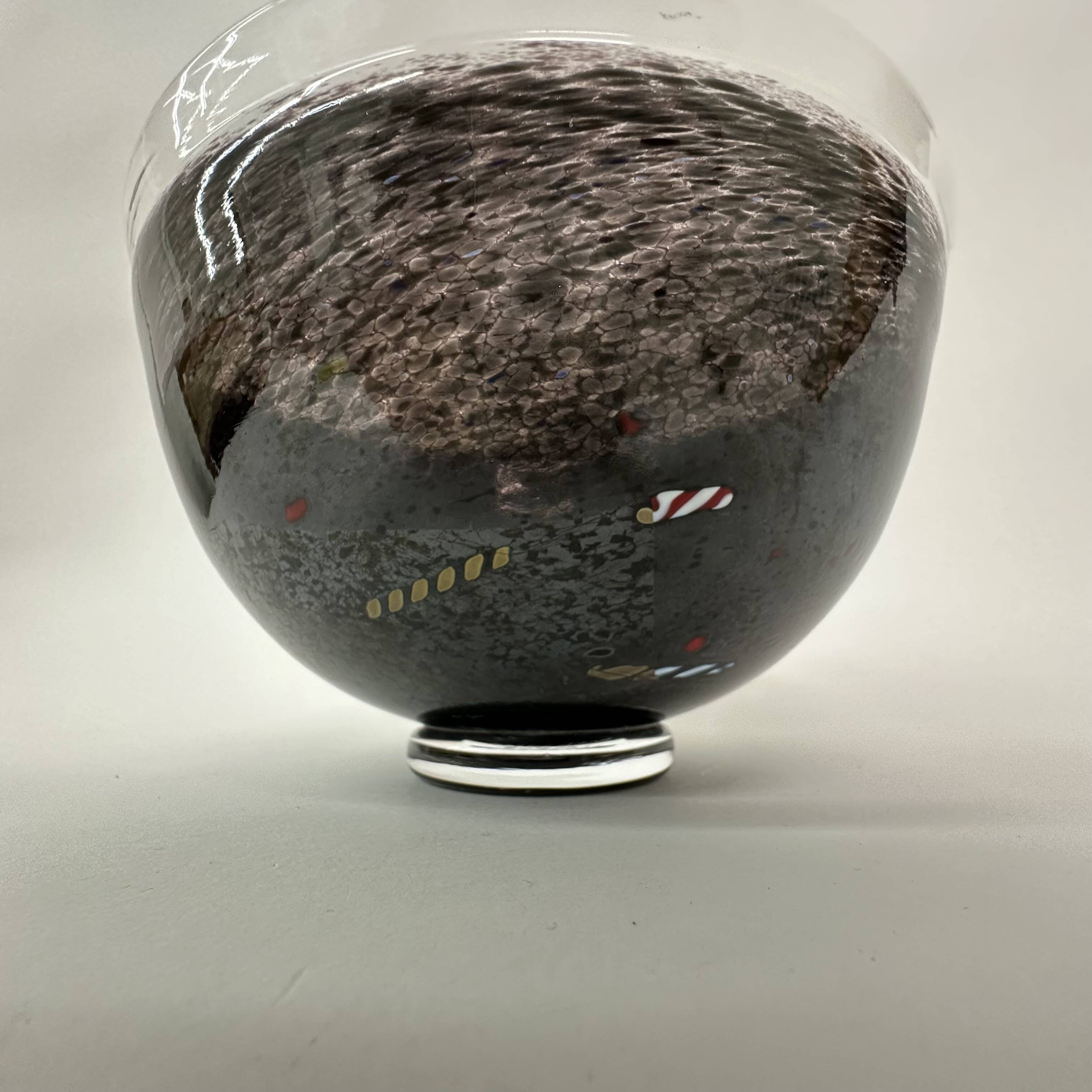 Bertil Vallien for Kosta Boda Satellite bowl , 1990’s Sweden