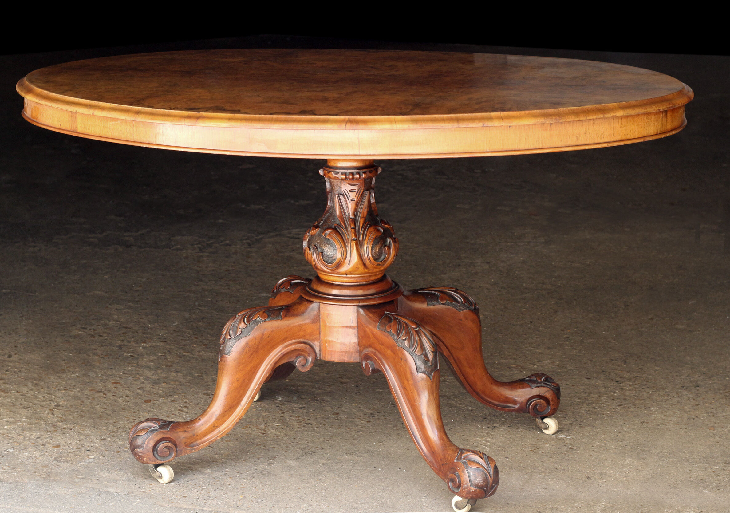 Superbe table john furlong en acajou (vers 1865) !