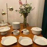 Lot of tableware (dishes, plates, etc.) - porcelain