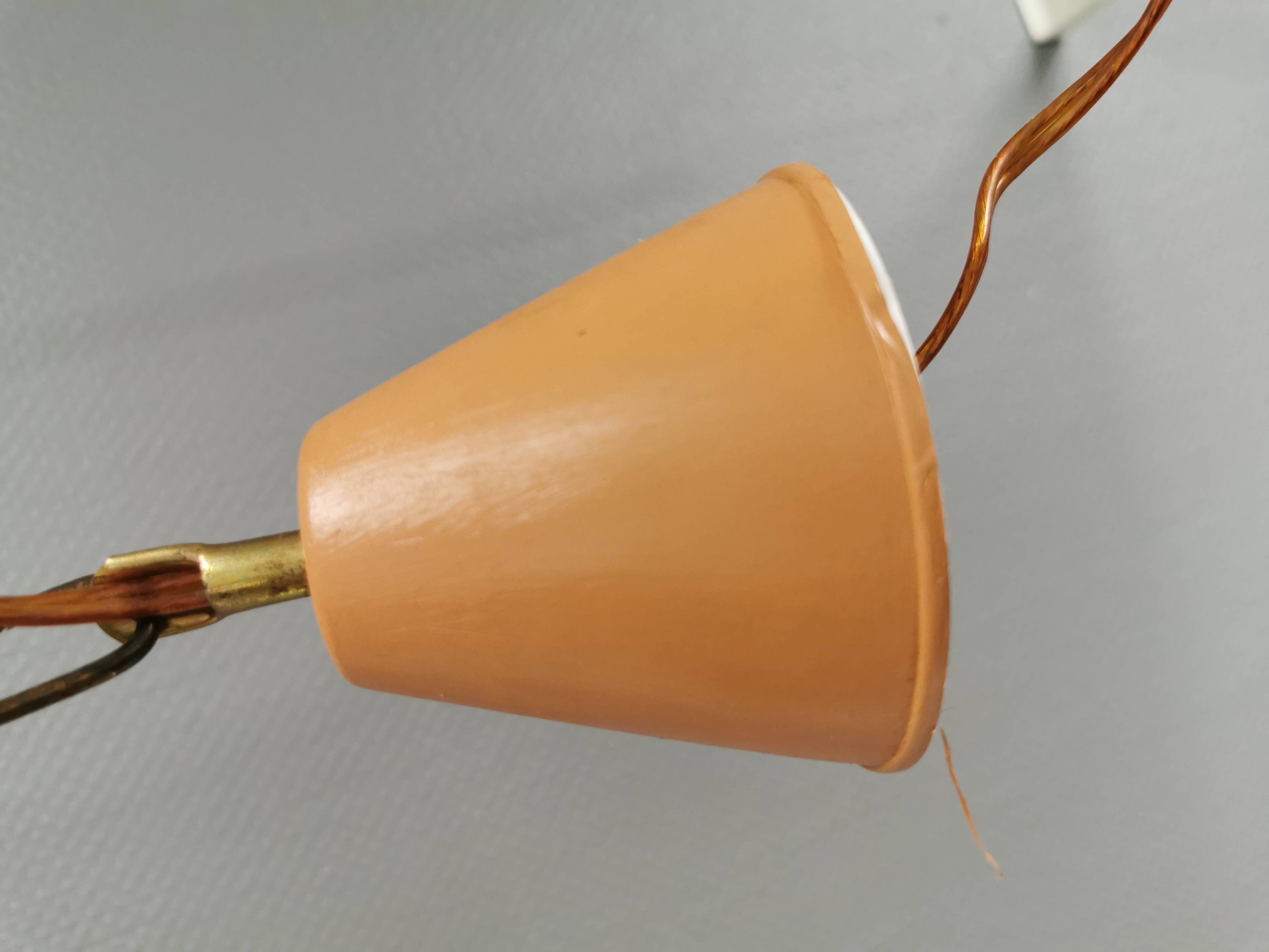 Ceramic hanging lamp, Danish from the 1970s.