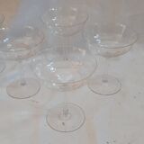 5 glasses of Champagne from 1950/60