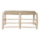 Marrakech wooden bench