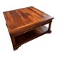 Wooden coffee table