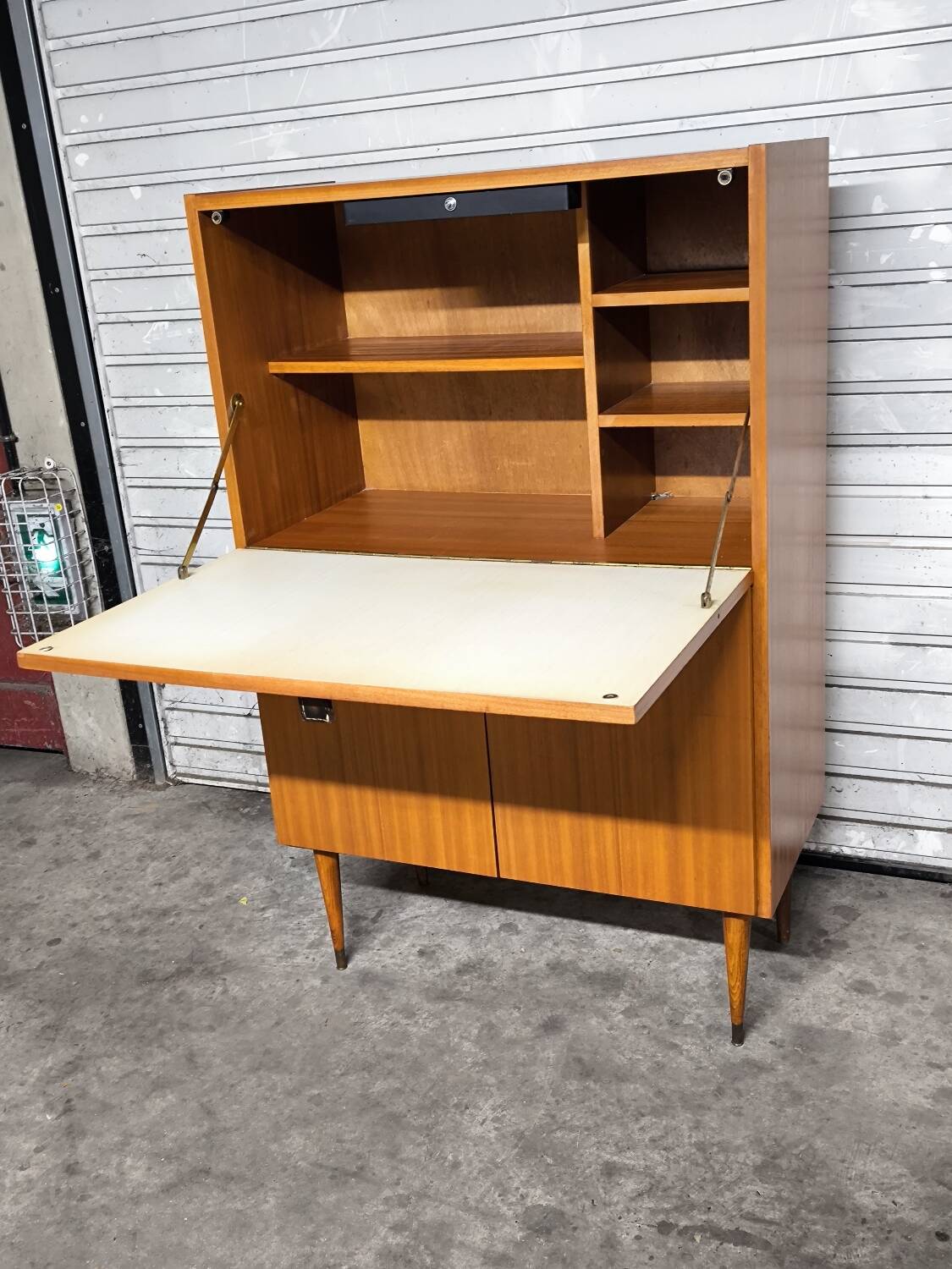 Vintage Scandinavian secretary from the 60s