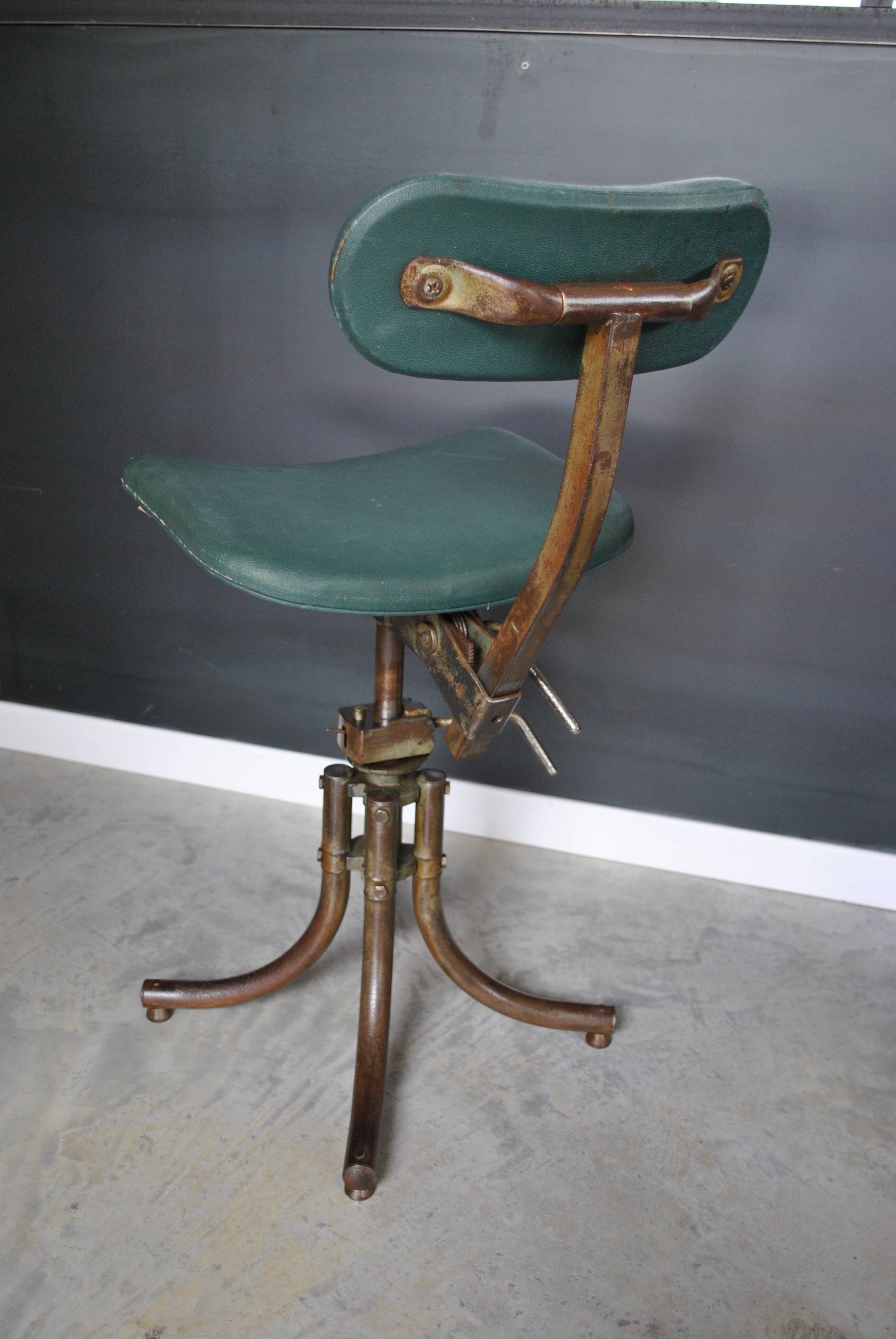 Chair industrial workshop Bienaise 1950