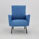 1960s Pair of Restored Italian Armchairs