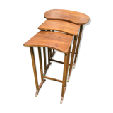 Old tables in vintage wood