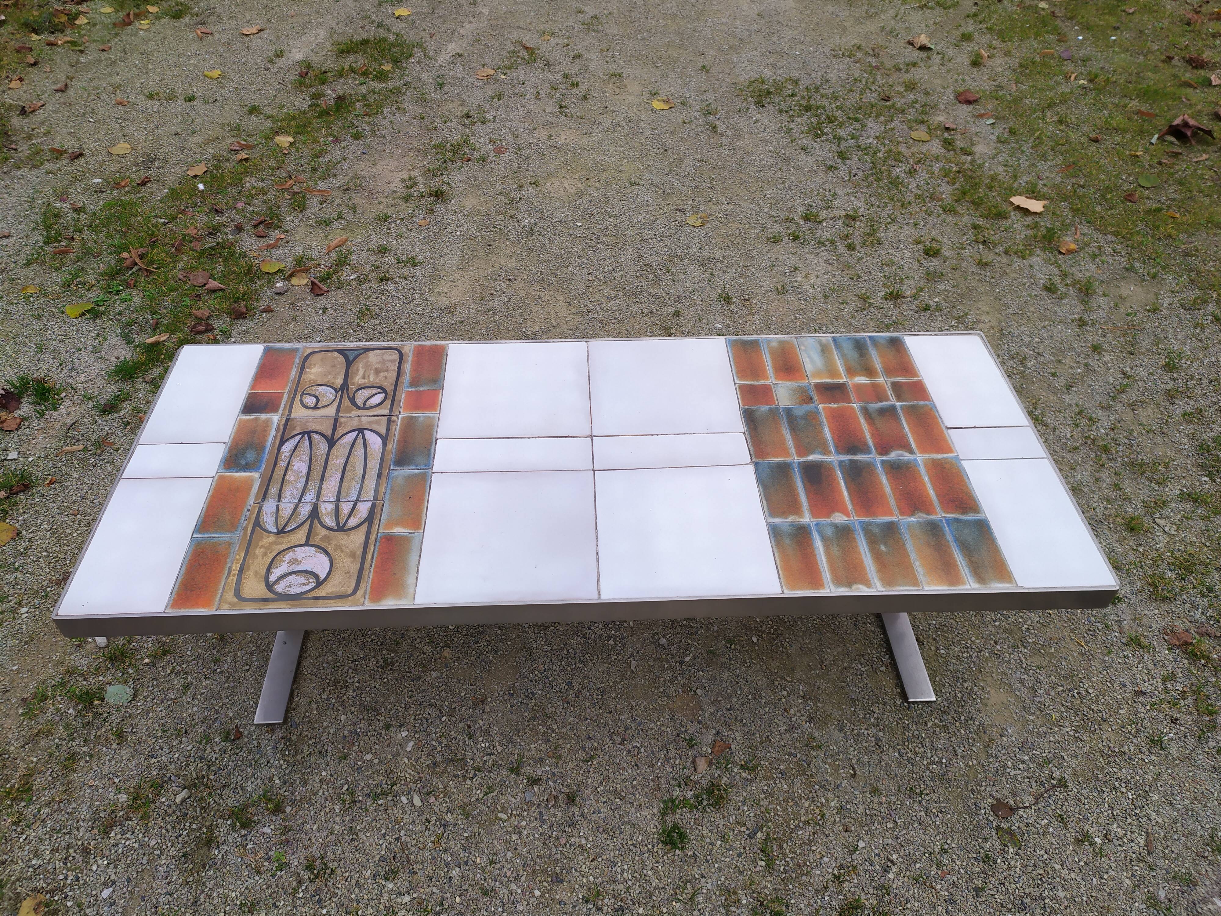 Ceramic coffee table, 60/70