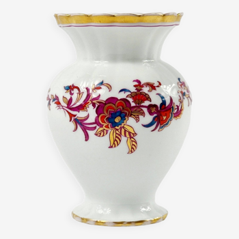 Vintage Hand Painted Porcelain Vase from Fürstenberg, Germany, 1960s/1970s