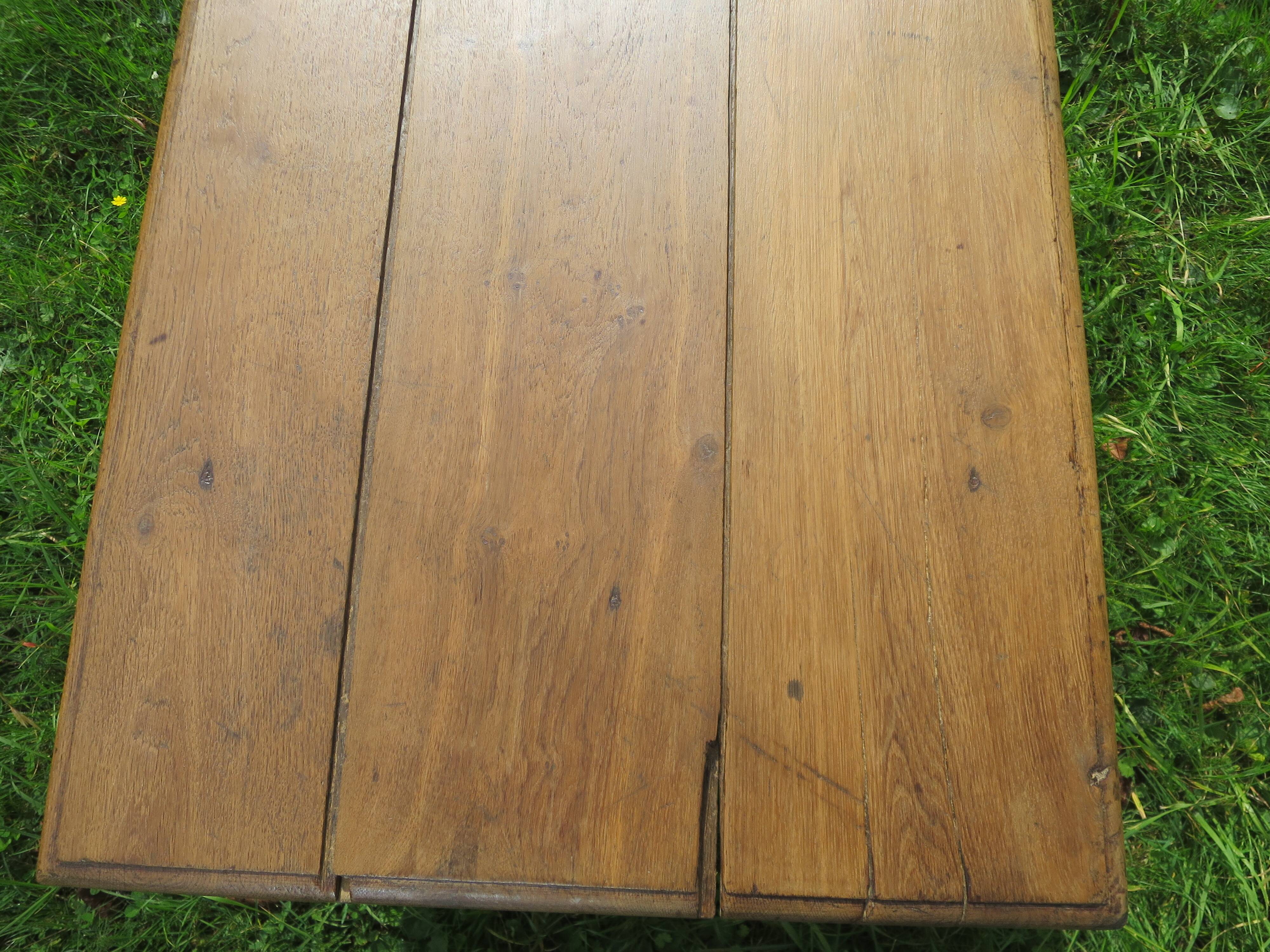 farmhouse coffee table with one solid wood drawer