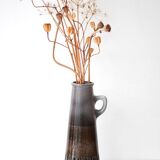 Mid-century modern art ceramic vases by Ingrid Atterberg for Upsala-Ekeby, 1970s, set of 2