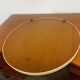 Vintage space age round wall mirror