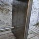 Strafor desk in brushed metal