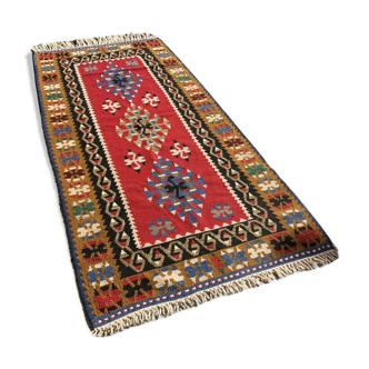 Traditional Turkish kilim carpet 186x90cm