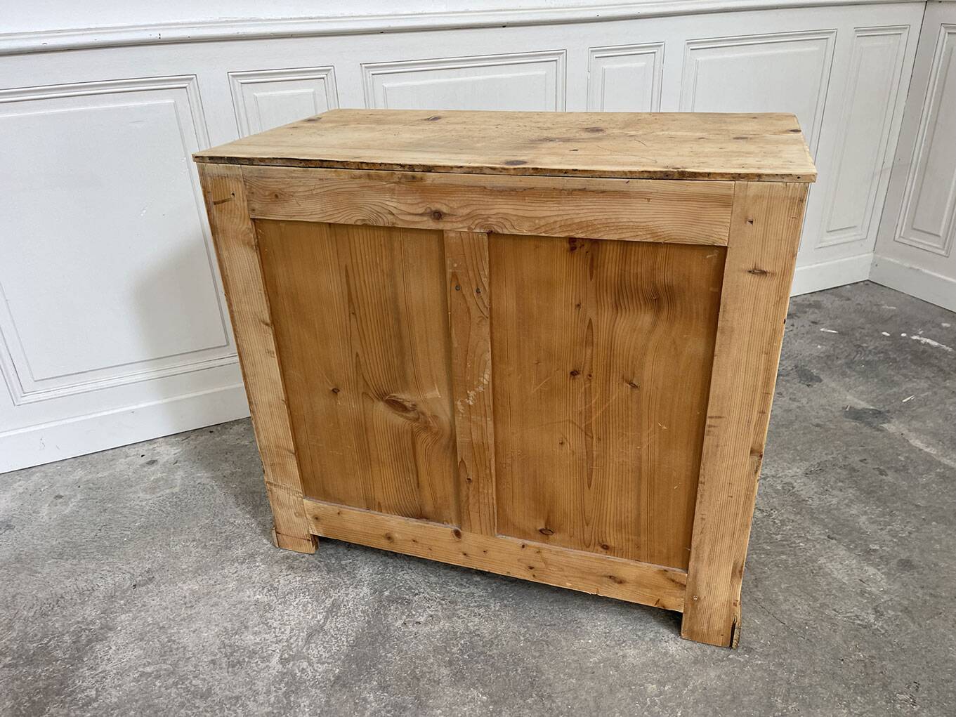 Small chest of drawers pine craft furniture from 1940