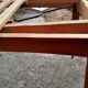 Table extensible à rallonges ancienne pieds compas vintage design XXeme