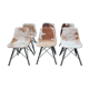 Sete of 6 cow haid chairs