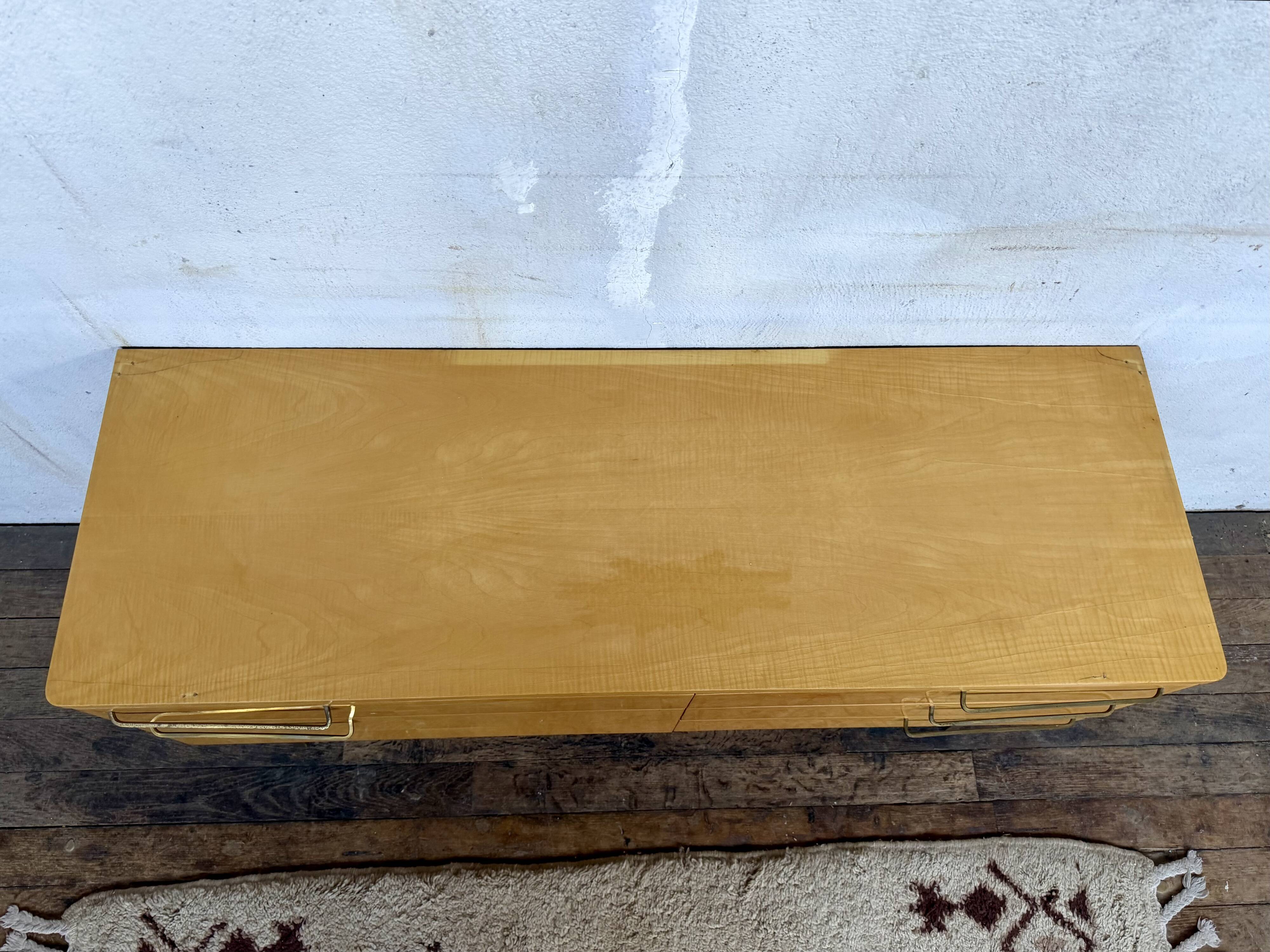 ✨ TV unit / Vintage sideboard from the 60s on tapered legs ✨
