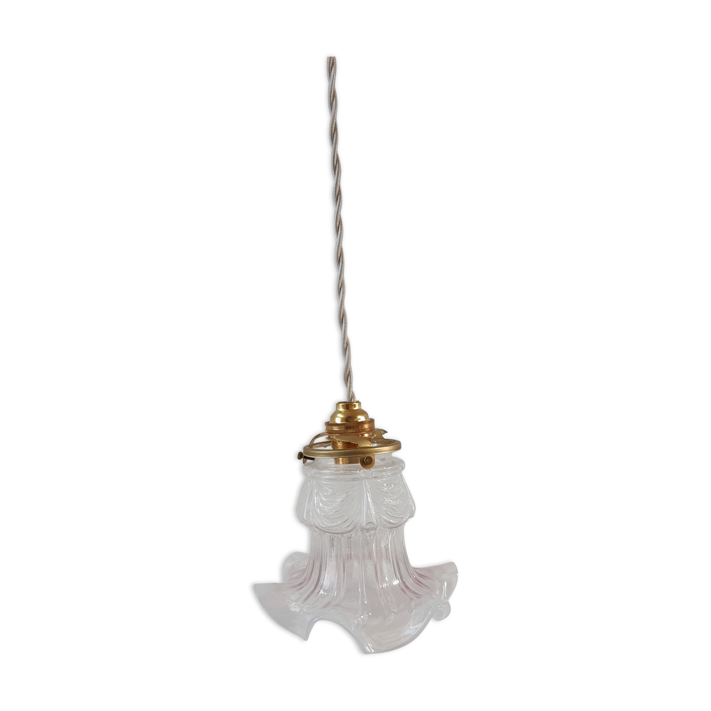 Hanging lamp old tulip lamp early twentieth century