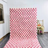 Traditional handmade Berber rug, size 2/3 m.