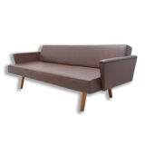 Eastern bloc folding sofabed, 1970´s, Czechoslovakia