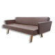 Eastern bloc folding sofabed, 1970´s, Czechoslovakia