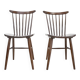 Set of Two Scandinavian Style Dinning Chairs, 1960s